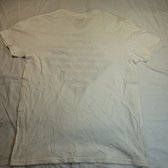 DC Batman Short Sleeve Graphic Crew Neck T Shirt Mens Size Medium M White - Picture 9 of 9